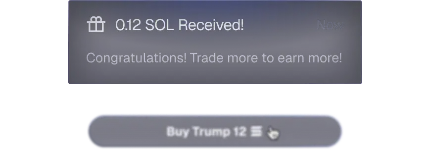 Rewards notification